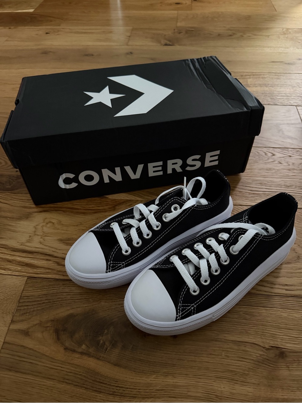 NWT Converse Chuck Taylor All Star Move Platform Black Women’s 5.5